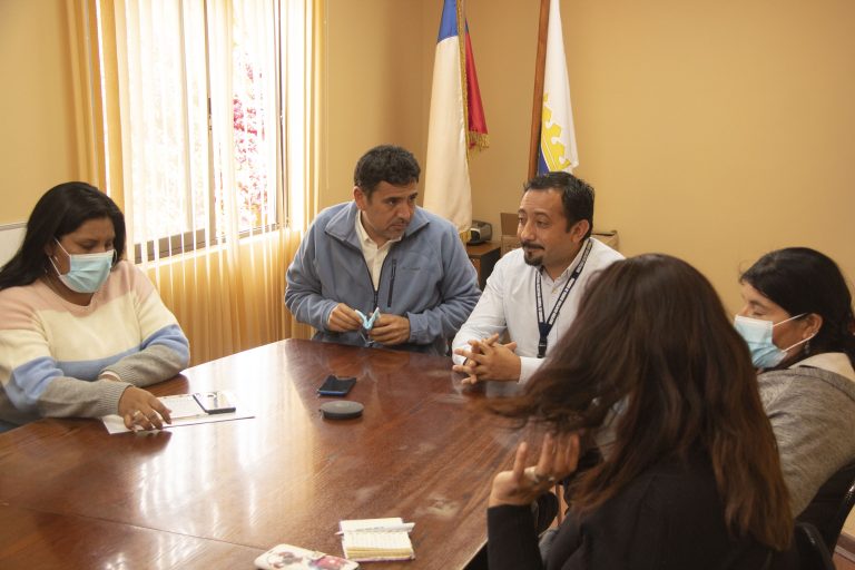 Avanza proyecto de mejoramiento en multicancha social de Las Ramadas de Tulahuén