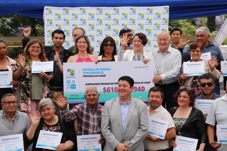 Más de 130 organizaciones sociales del Limarí recibieron Fondos Concursables del Gobierno Regional