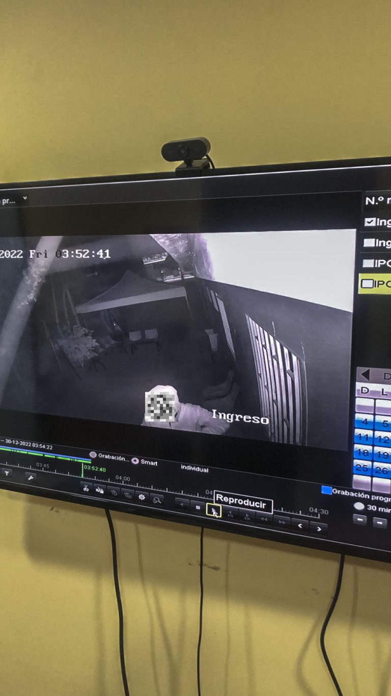 Robo de cámaras de seguridad en Centro Comunitario de Rehabilitación de Monte Patria