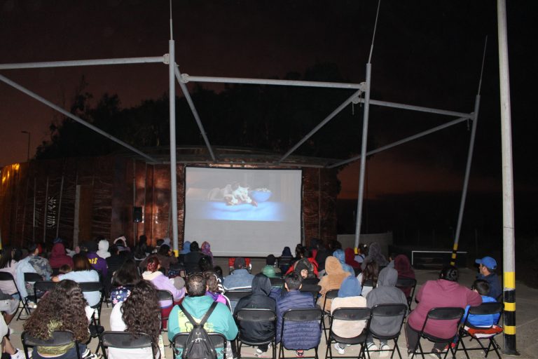 «Cine Verano» apertura con éxito de taquilla en Los Vilos