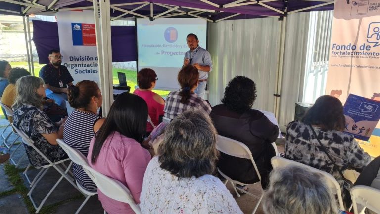 Capacitan a dirigentes en formulación, ejecución y rendición de proyectos