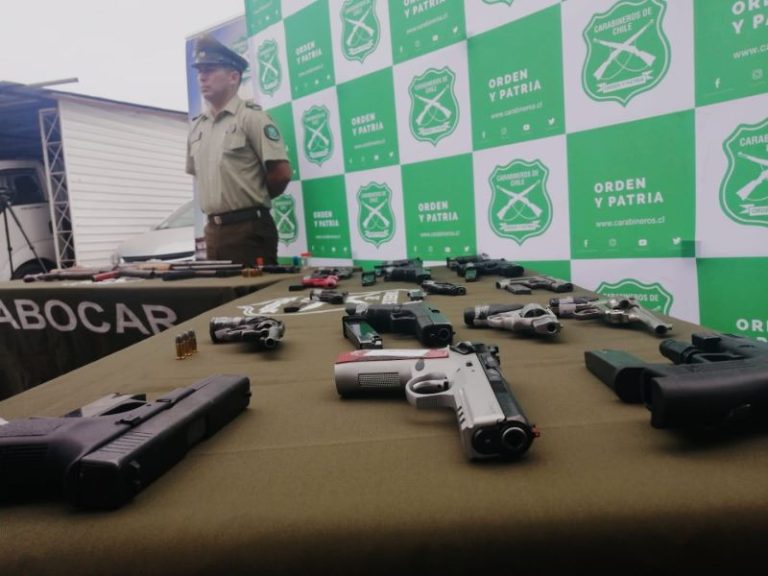 40% de las armas decomisadas por carabineros en la región son de la provincia de Limarí