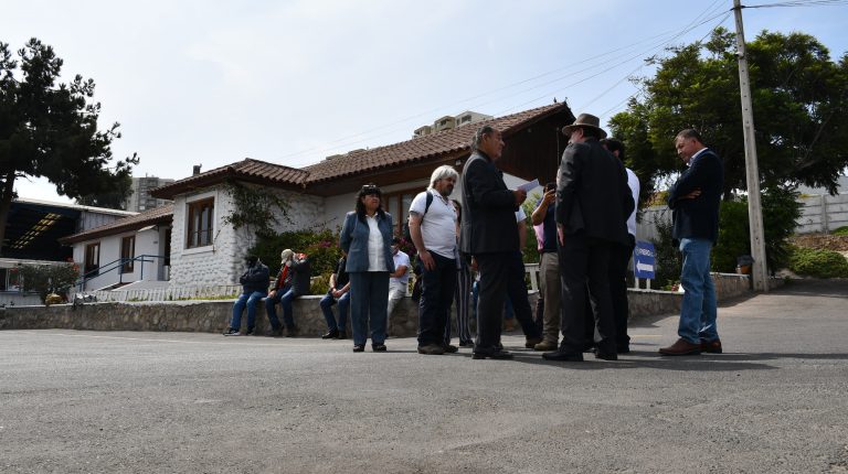 Ministro en visita Vicente Hormazábal encabeza reconstitución de escena de Homicidio de exintendente