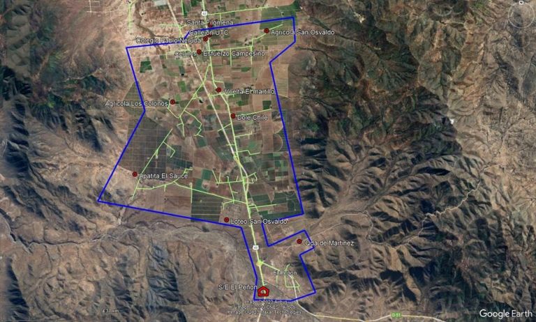 Anuncian desconexión eléctrica programada en sector rural cordillera de Coquimbo y que involucra a 1.700 clientes