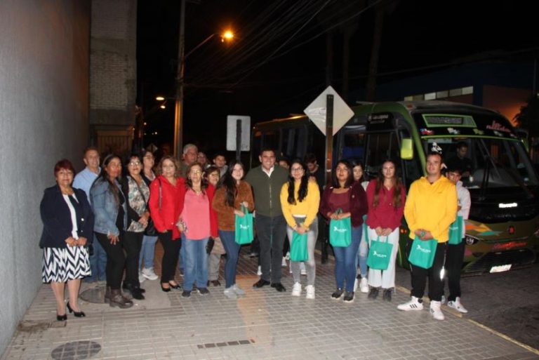 Estudiantes vespertinos y trabajadores de Monte Patria ya cuentan con recorrido nocturno desde Ovalle