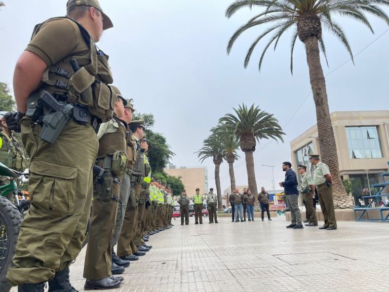Ronda nacional de Carabineros concluyó con 36 detenidos en la región