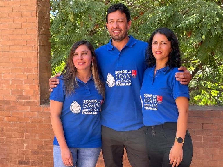 Aguas del Valle es reconocida dentro de las diez mejores empresas para trabajar en Chile