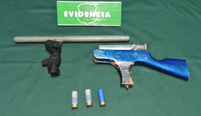 Detienen en Ovalle a sujeto portando una arma hechiza y municiones