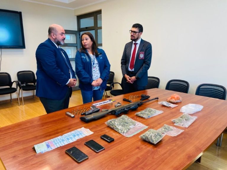 PDI realiza operativo en tres regiones y detiene a peligrosa banda criminal que operaba en Los Vilos