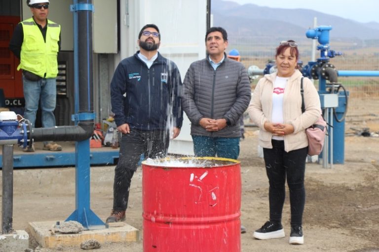 Monte Patria rehabilitará segundo pozo de agua para frenar crisis hídrica en la zona 