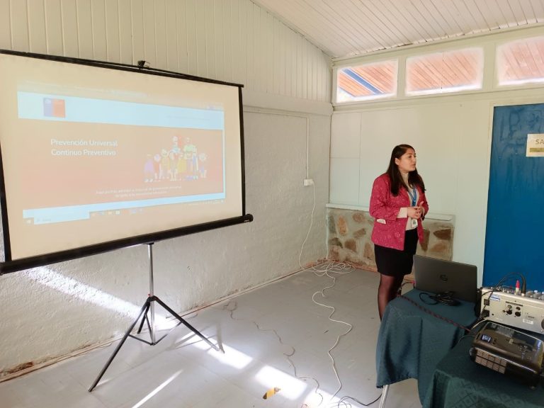 Monte Patria realiza lanzamiento del Año Escolar  conversión Offline de la Plataforma Continuo Preventivo