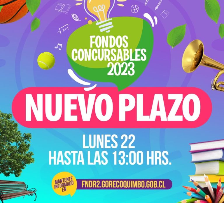 Amplían plazo hasta el 22 de mayo para postular a los Fondos Concursables del Gobierno Regional 