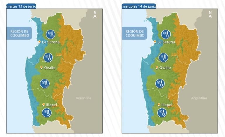 Emiten alerta por bajas temperaturas en la región