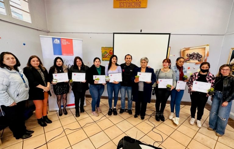 FOSIS capacitó a familias de Ovalle en el desarrollo de habilidades para enfrentar problemáticas del hogar