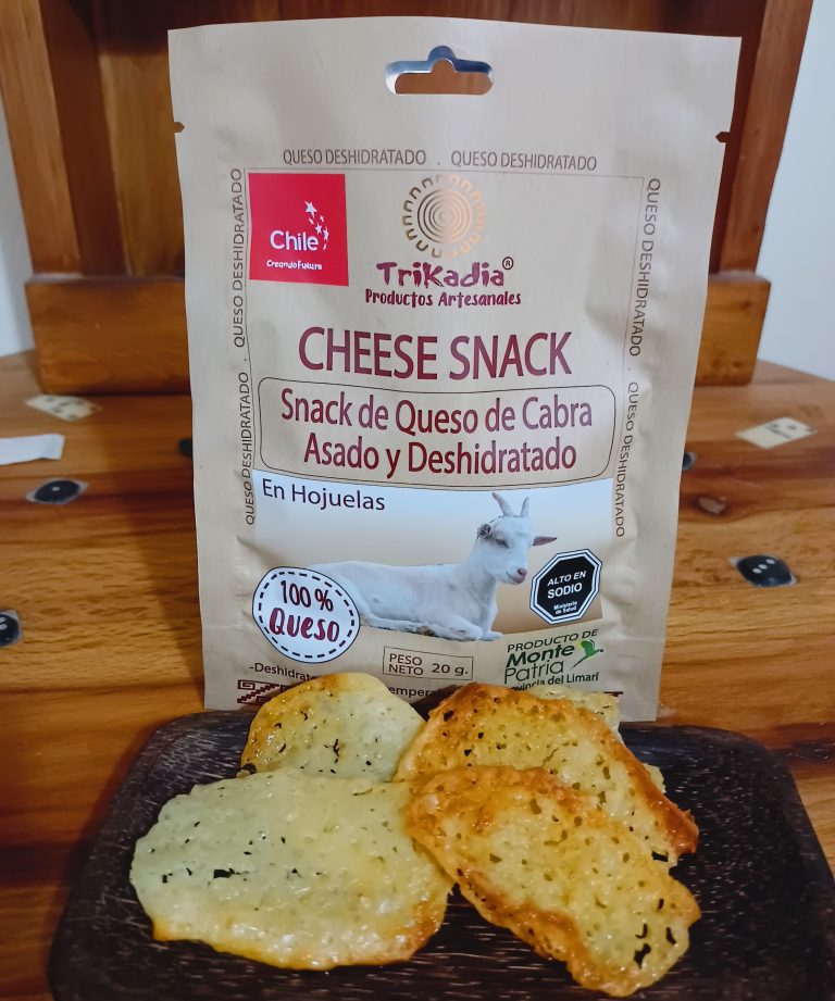 Delicias irresistibles: Productor de Monte Patria lanza nueva línea de snacks de queso de cabra