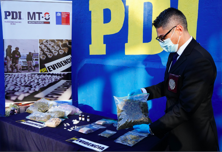 Microtráfico cero de la PDI y Fiscalía intervienen 2 clanes familiares en La Serena