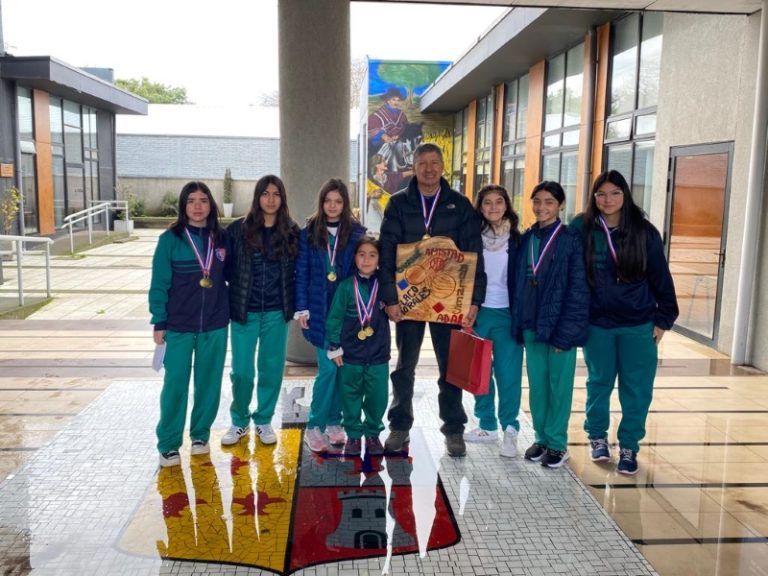 Exitoso paso de academia ovallina de básquetbol en el sur de Chile