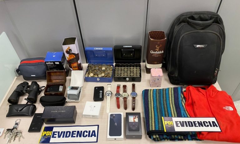PDI y fiscalía investigan a banda criminal detenida por robos violentos en La Serena