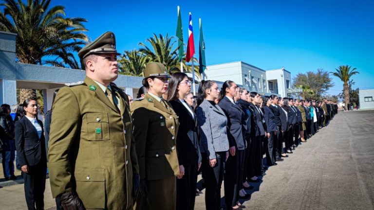 Primer grupo de mujeres marcó ingreso de nueva generación de carabineros alumnos en Ovalle