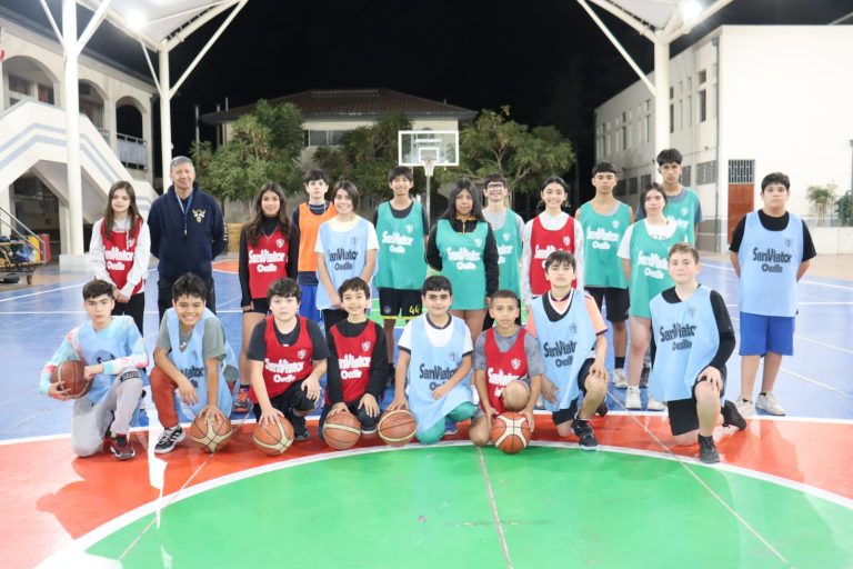 Academia de Basquetbol del Colegio San Viator inicia gira por el Sur de Chile