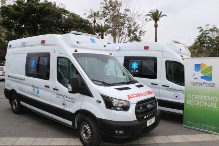 Nuevas ambulancias llegarán a reforzar la salud primaria en las comunas de Combarbalá y Coquimbo 