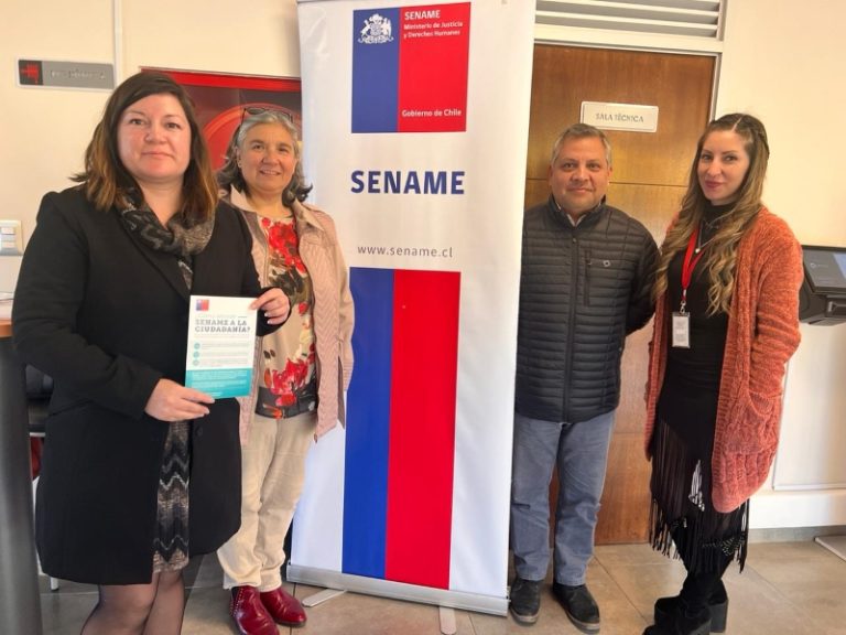 Sename Coquimbo difunde su espacio de atención ciudadana entre usuarios de la Corporación de Asistencia Judicial
