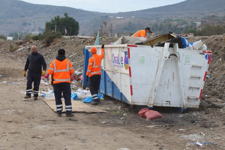 Operativos de basura histórica recorrerán diversos puntos de la comuna de Ovalle