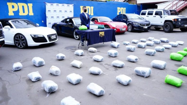 PDI interviene organización criminal por tráfico de cannabis que operaba desde Punitaqui a Santiago