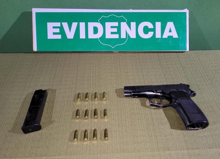 Tres detenidos por porte de arma tras fiscalización nocturna en Ovalle
