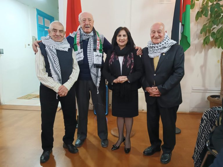Embajadora de Palestina se reúne con autoridades y comunidad árabe en Ovalle