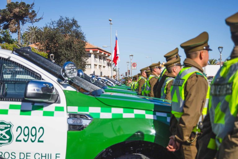 Con 14 nuevos vehículos, Carabineros busca reforzar su presencia en terreno