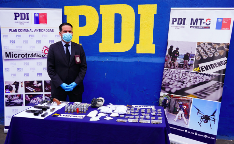 PDI nuevamente incauta drogas, dinero y municiones en cité del centro de La Serena intervenido en marzo de este año
