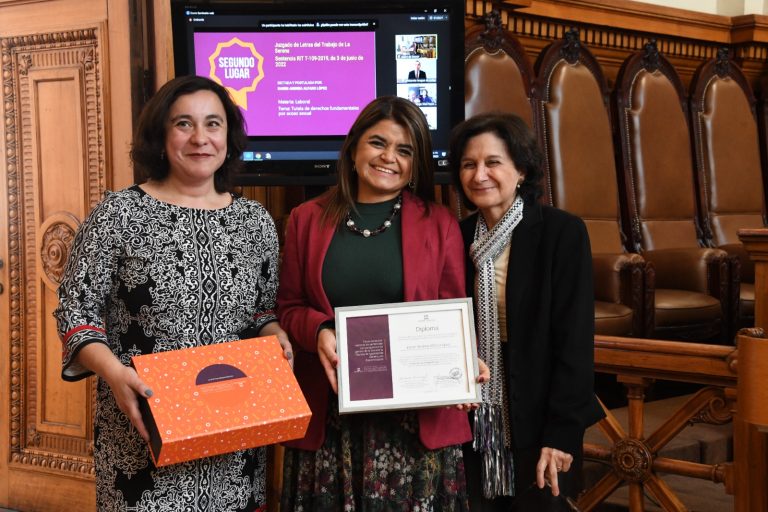 Jueza de Trabajo de La Serena obtiene Segundo Lugar en concurso nacional de sentencias con perspectiva de género