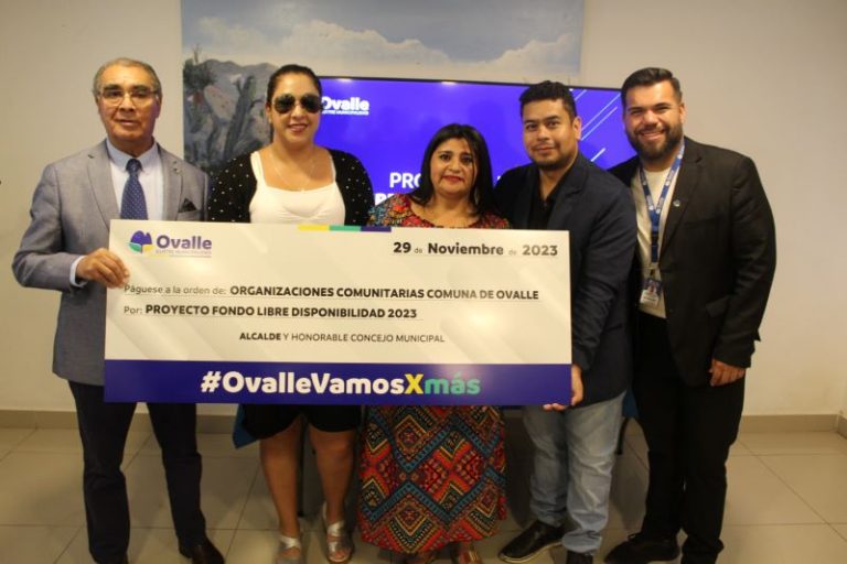 Municipio de Ovalle entregó más de 190 millones de pesos en subvenciones