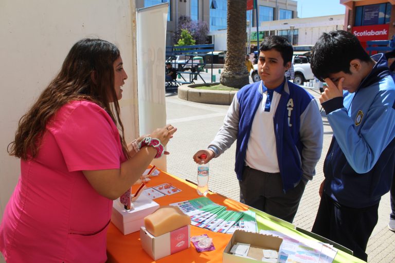 Con éxito se realizó la Feria Comunal de Salud Sexual Integral en Ovalle