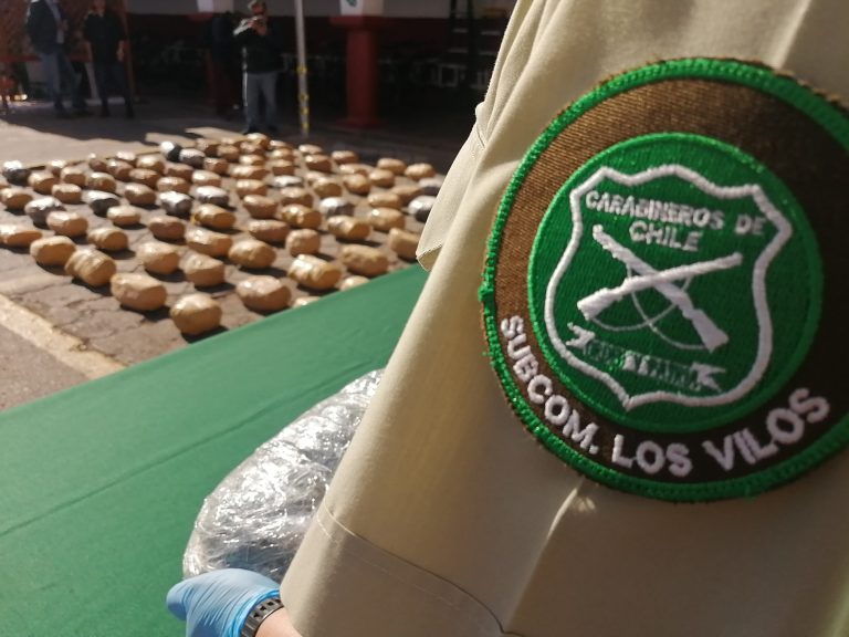Presencia nocturna de carabineros en carretera permitió decomisar más de $1500 millones en droga en Los Vilos