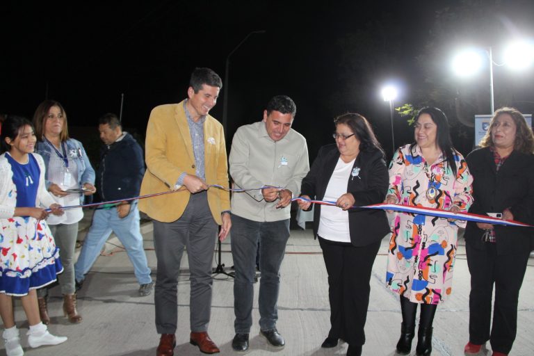 Municipio de Monte Patria y SPD Coquimbo inauguraron 20 nuevas luminarias para el sector El Palqui