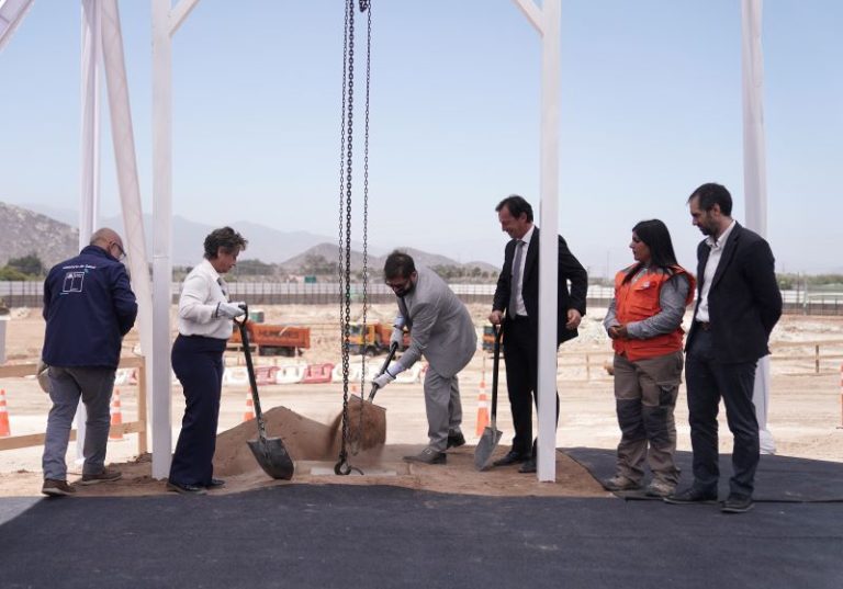 Presidente de la República, Gabriel Boric Font, encabeza ceremonia de primera piedra del nuevo Hospital de Coquimbo