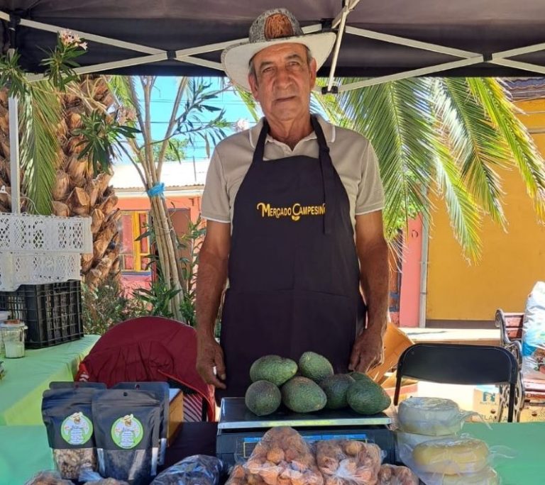Combarbalino conquista paladares con productos sanos y de calidad en el Mercado Campesino de INDAP