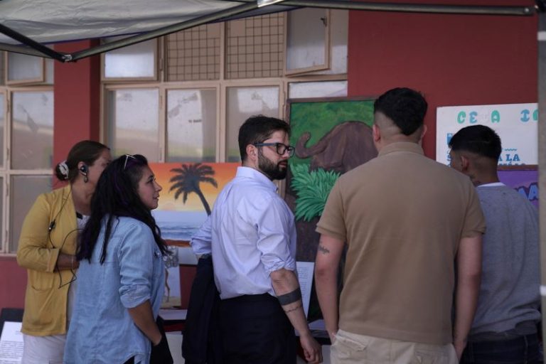 Presidente Boric da inicio al funcionamiento del Servicio Nacional de Reinserción Social Juvenil en la Región de Coquimbo