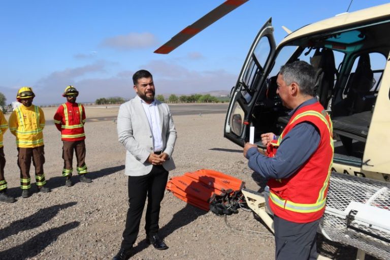Municipio de Ovalle y CONAF realizan llamado a la comunidad para prevenir incendios forestales