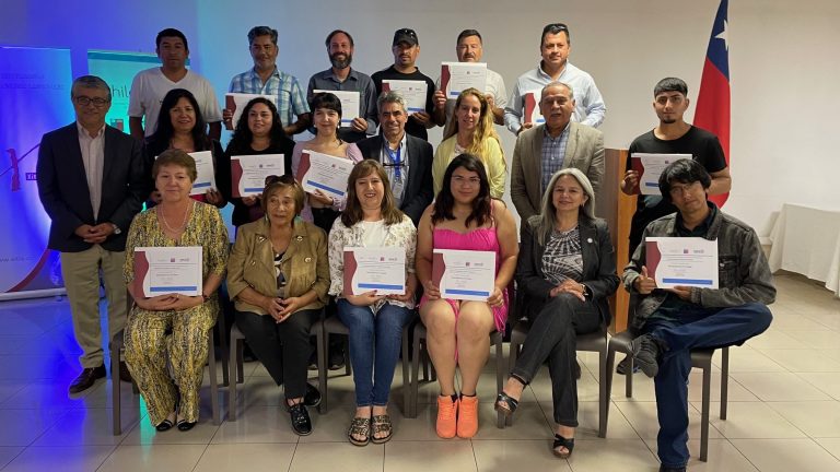 Recicladores de la región de Coquimbo son reconocidos a través de Sence y Chilevalora