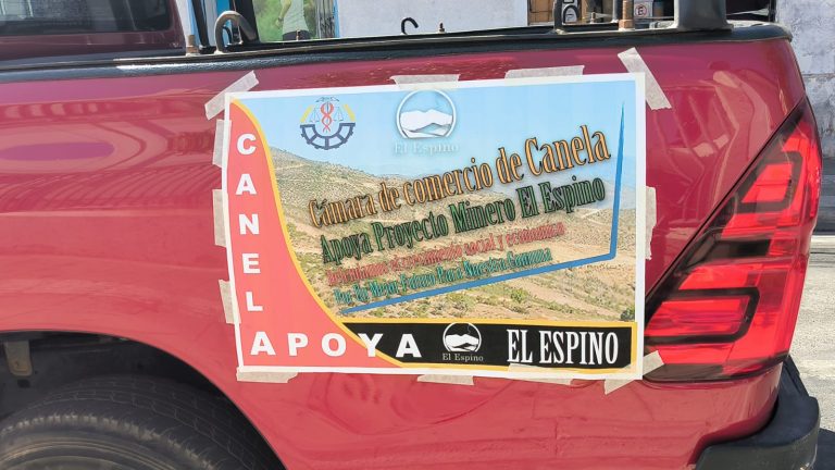Un centenar de vehículos recorrieron las calles de Illapel apoyando al proyecto El Espino de Pucobre