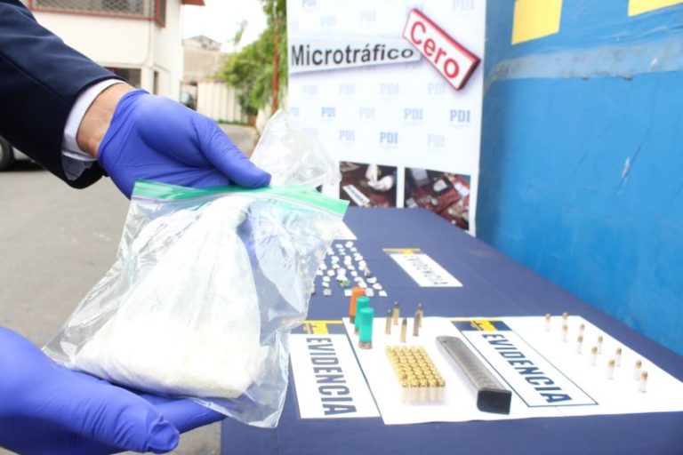 PDI intervine domicilio de adulto mayor por microtráfico de drogas en La Serena