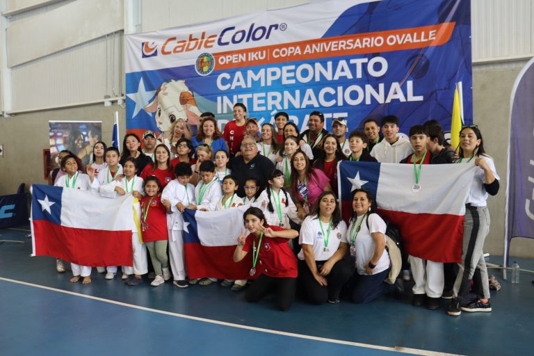 Ovalle hace historia: Primer Campeonato Internacional de Kárate finaliza con total éxito