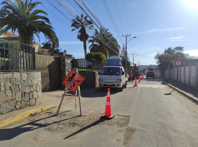 Invierten $386 millones en renovación de redes en sector La Herradura de Coquimbo
