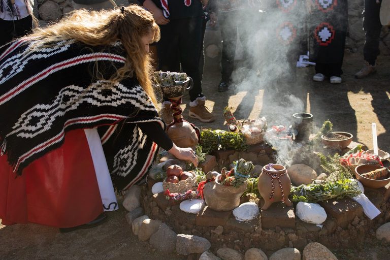 Organizaciones diaguitas celebraron el Día Nacional de los Pueblos Originarios en el Hospital de Ovalle