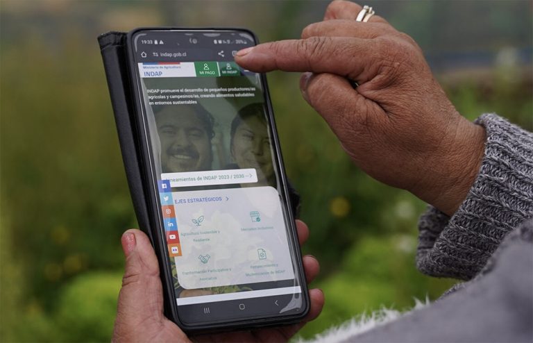 INDAP busca que más usuarios y usuarias paguen sus créditos mediante plataforma digital