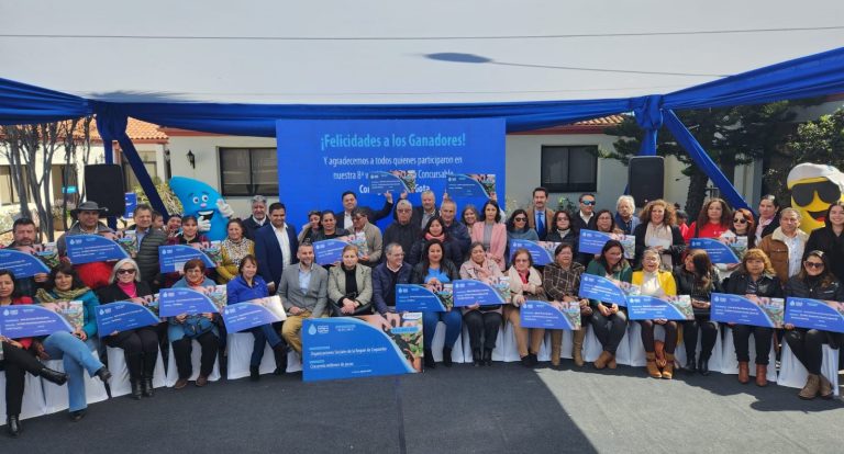 Reconocen a las 26 organizaciones ganadoras del Fondo Concursable de Aguas del Valle