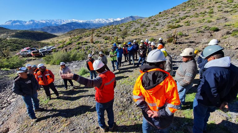 En Combarbalá inician curso de seguridad minera de SERNAGEOMIN que recorrerá la región